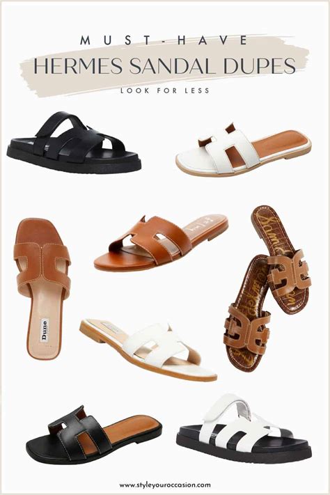 leather hermes sandal dupes|hermes dupe sandals primark.